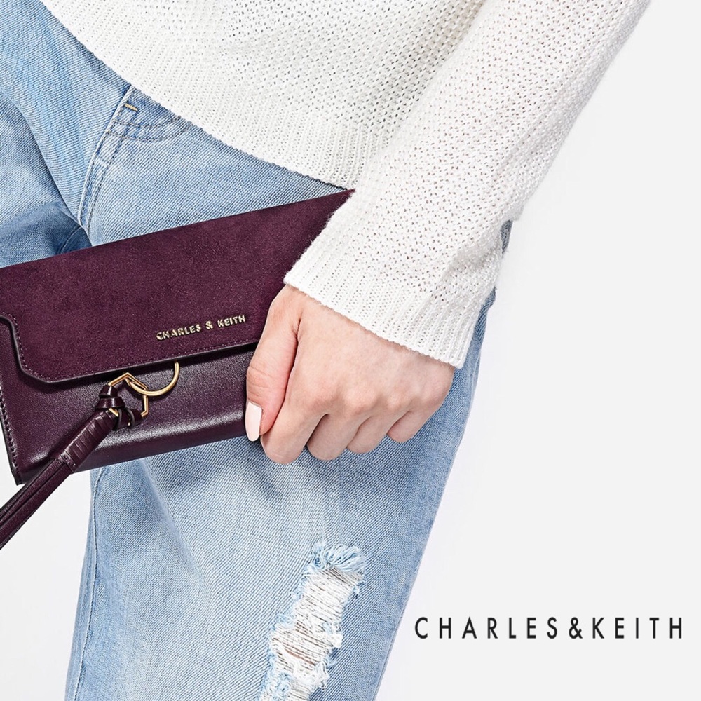 Charles & Keith Tassel-Detail Wallet